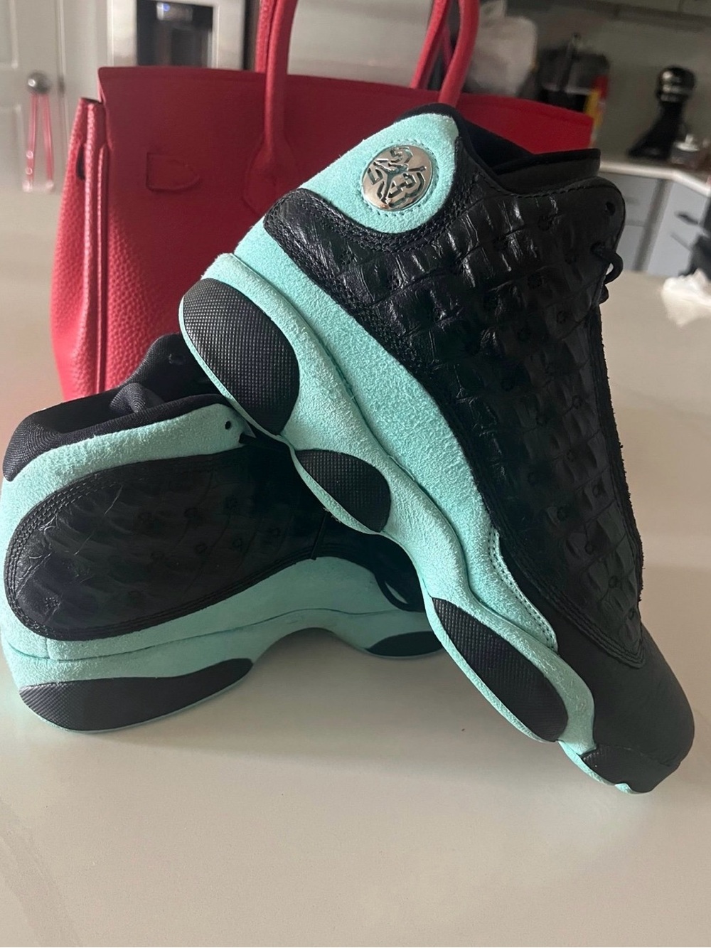 Black & Aqua Women’s Athletic Sneakers - Fashion Performance